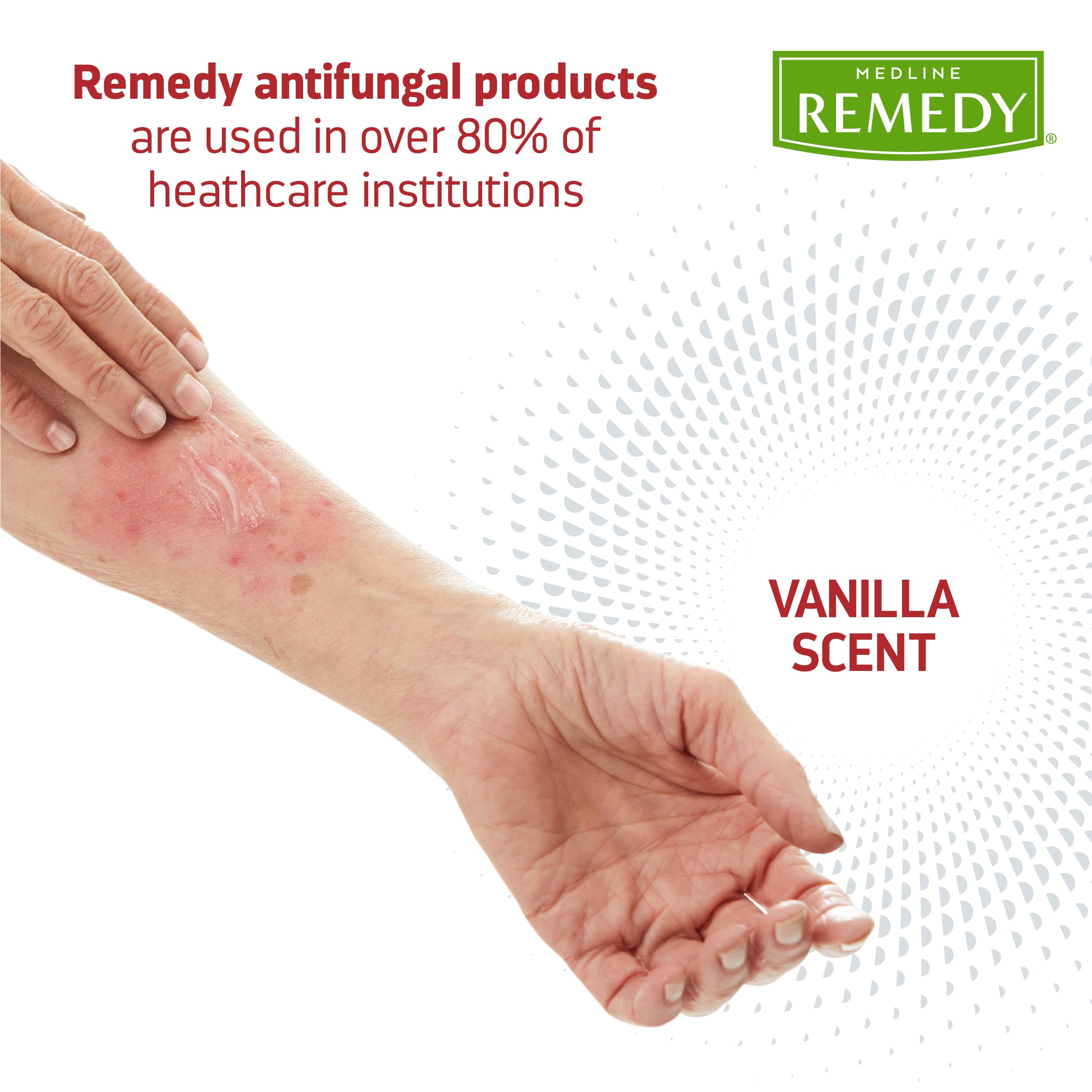 Medline Remedy Clinical Antifungal Ointment, 2.5 oz., Effective Treatment for Athletes Foot & Ringworm, Single Tube