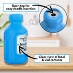 VIAL SAFE  | Insulin Vial Protector Case | Secure Insulin Bottle Protector & Cover for 10mL Vials | Fits Humalog, Humulin, NovoL