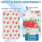 OUTCREATOR Washable Bed Pads 56 x 34 (Pack of 2), Incontinence Mattress Protector, Anti-Slip Waterproof Underpads for Adults Kid