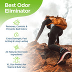 Rocket Pure Natural Odor Eliminator - Foot & Shoe Deodorizer Spray, Gear Odor Eliminator - Removes, Controls & Prevents Odors -