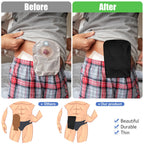 Mumufy 14 Pcs Ostomy Bag Pouch Covers for Women Men with Round Opening Care Protector Shower Wraps Cover Odor (Combination Style