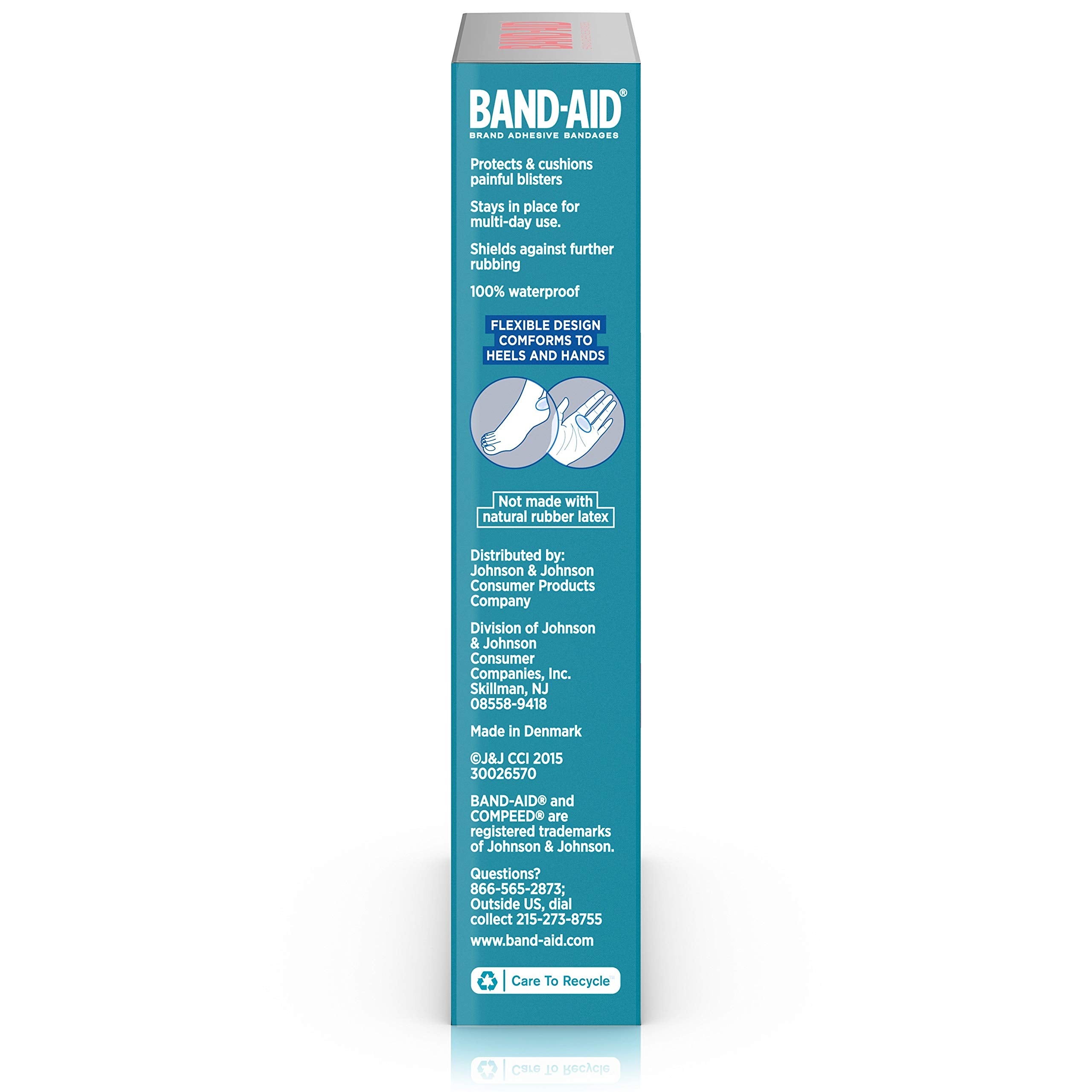 Band-Aid Brand Adhesive Bandages, Advanced Healing Blister Cushions, 6 Count