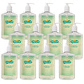 GOJO Purell Micrell Antibacterial Lotion Soap, Lemon Citrus Fragrance, 12 fl oz Lotion Hand Soap Pump Bottle (Pack of 12) - 9759