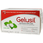 Gelusil Antacid/Anti-Gas Tablets Cool Mint, 100 Tablets (Pack of 3)