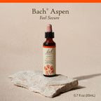 Bach Original Flower Remedies, Aspen for Apprehension and Security, Natural Homeopathic Flower Essence, Holistic Wellness, Vegan