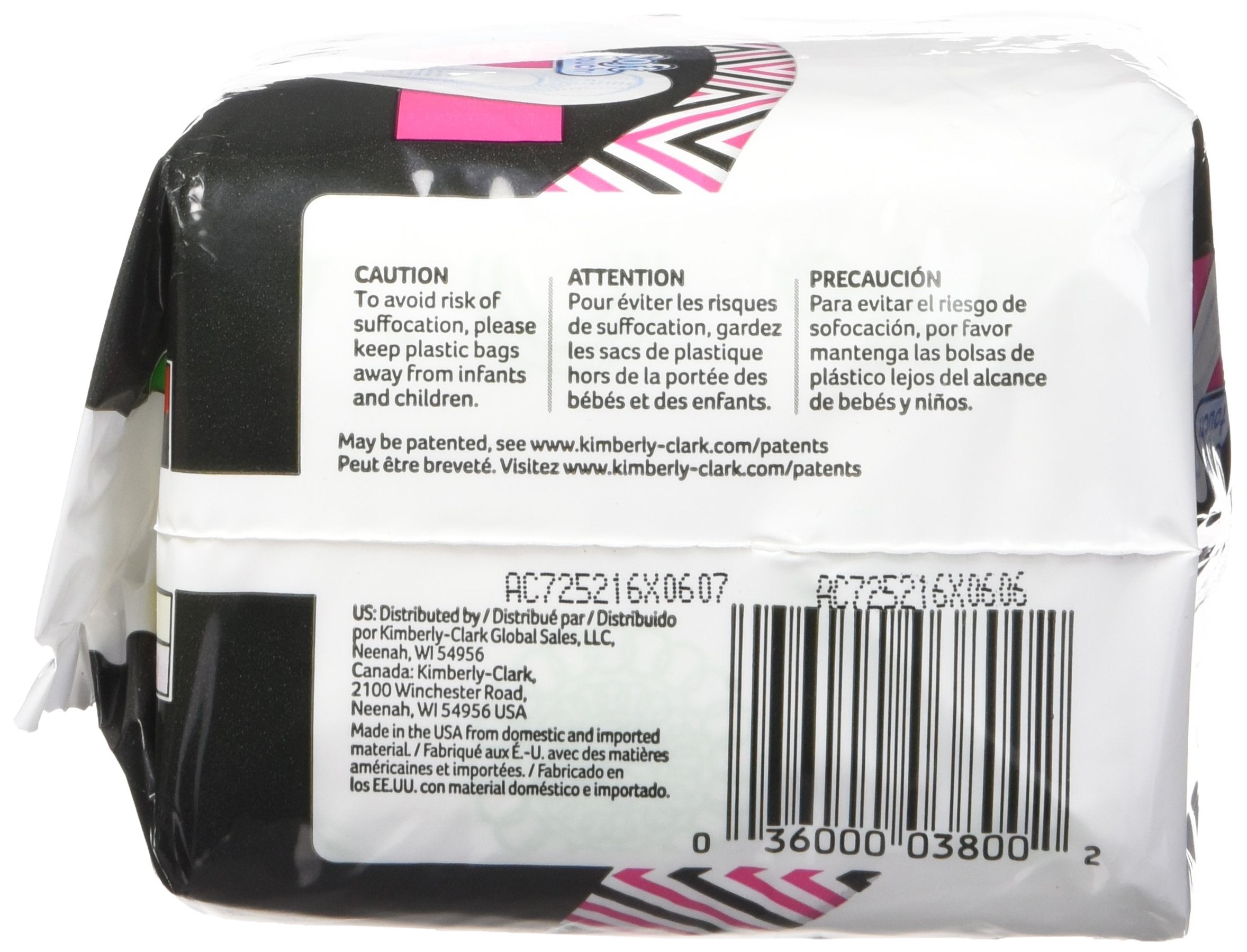 Kotex Ultra Thin Pads, 22 ct