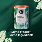 L. Organic Cotton Tampons - Regular 42 Count x 2 Packs (84 Count Total) (Packaging May Vary)