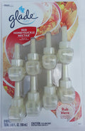 Glade PlugIns Scented Oil ~ Red Honeysuckle Nectar 8 Pack Scented Oil Fragrance Refills