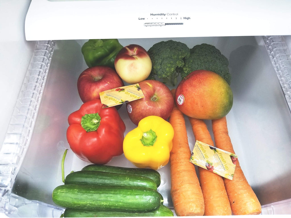 5 Gram (50 Pack) Produce Saver Ethylene Gas Absorber - Produce Freshness Packets Produce Saver to Extend Freshness of Vegetables