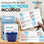 Peermax Drop Smart Eye Drop Guide FDA Registered | Dispenser Aids for Eyedrop | Eye Dropper Cup for Most Eyes Drops Medicine Bot