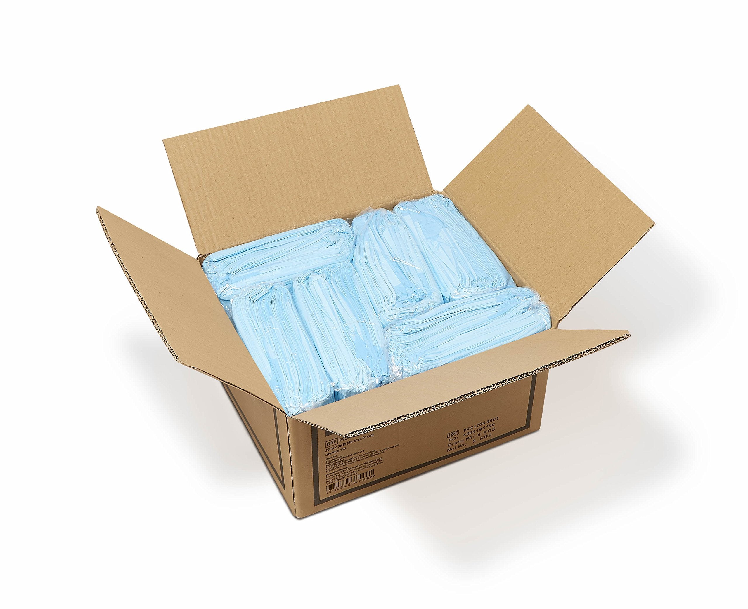 Medline MSC281232H Protection Plus Disposable Underpads25, Blue