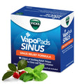 Vicks VapoPads Sinus Relief Formula - Vapor Pads Refill for Vicks Humidifiers and Steam Inhalers, Scent Pads for Sinus Congestio