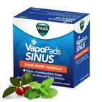 Vicks VapoPads Sinus Relief Formula - Vapor Pads Refill for Vicks Humidifiers and Steam Inhalers, Scent Pads for Sinus Congestio