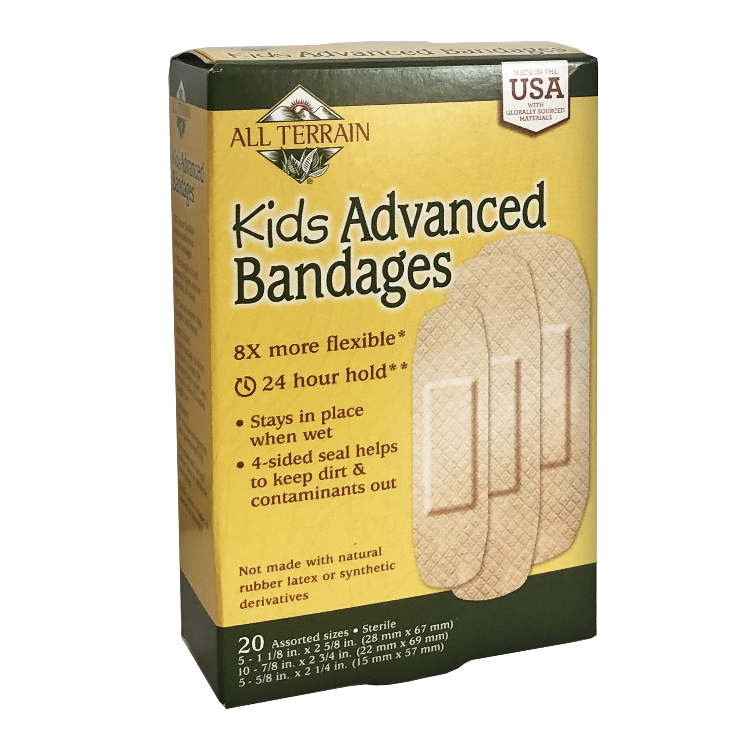 ALL TERRAIN EcoGuard Bandages 25 Strips