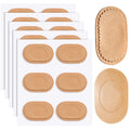 Funtery 30 Pcs Foot Callus Cushion Toe Cushions Pad Foot Protector Pads Corn Mat Patches Shoe Accessories for Women Men Fabric F