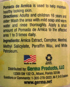 Arnica White Ointment 2oz Bruises Cramps Arthritis. Pomada Blanca (Pack of 3)