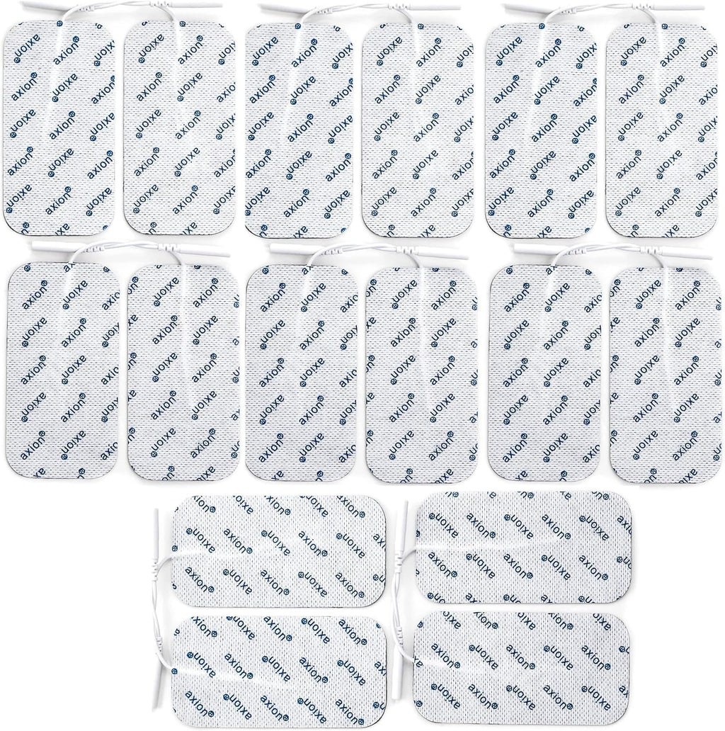 16 Large Electrode Pads 4x2 in  Universal Self-Adhesive Pads for TENS Devices & EMS Trainers  Excellent Adhesion and conductivit