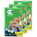 Karein Classic Adult Diaper Tape Xl Size, Extra Large, Waist (100150 Cm 4059), 30 Unit, Long Protection Hour, Unisex, Quick 