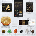 Aovila Capricorn Birthday Gifts for Women - Capricorn Candle Holder Crystals Birthstones Gifts Box Set - Zodiac Gifts Astrology
