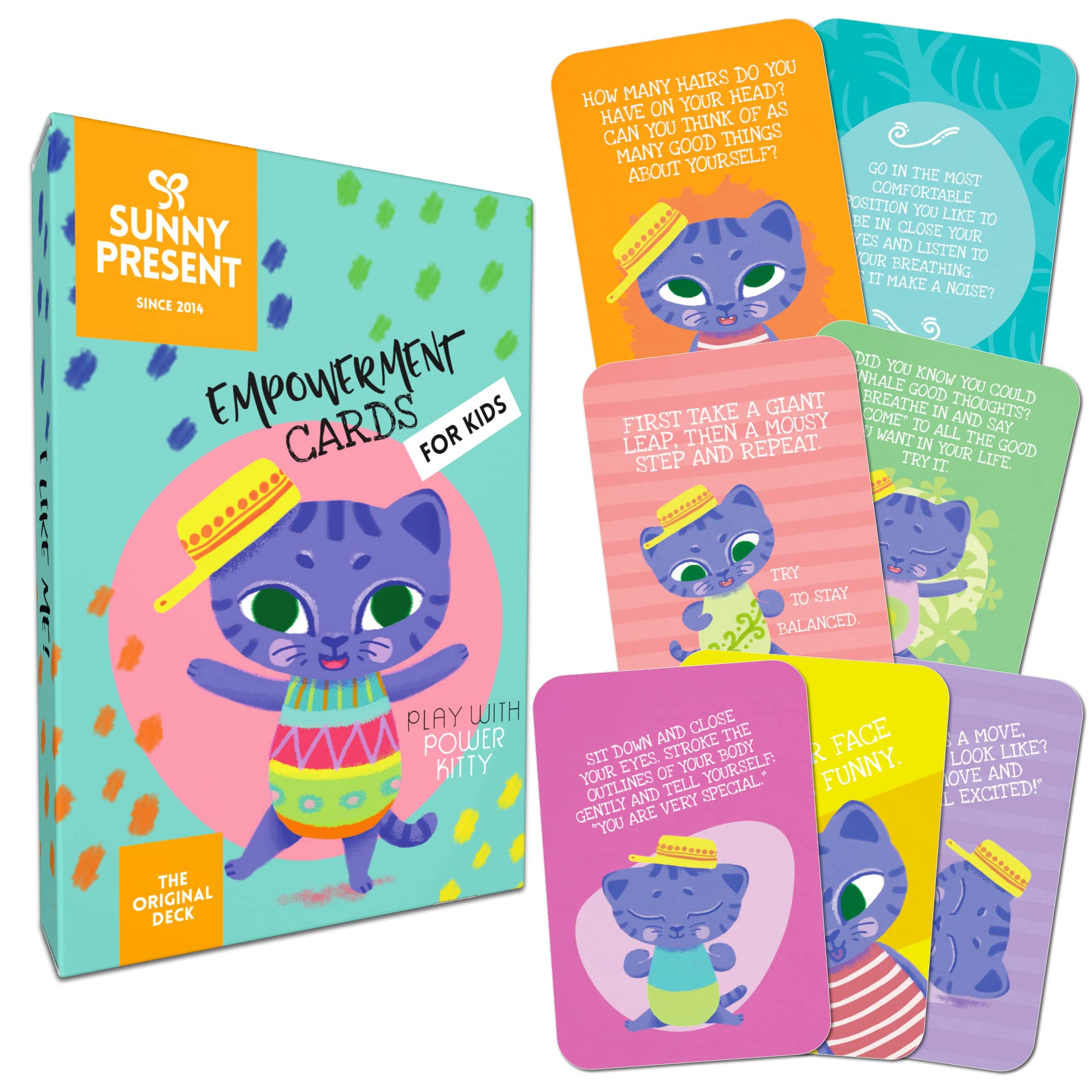 Empowerment Cards for Kids - 45 Action Packed and Fun Exercises