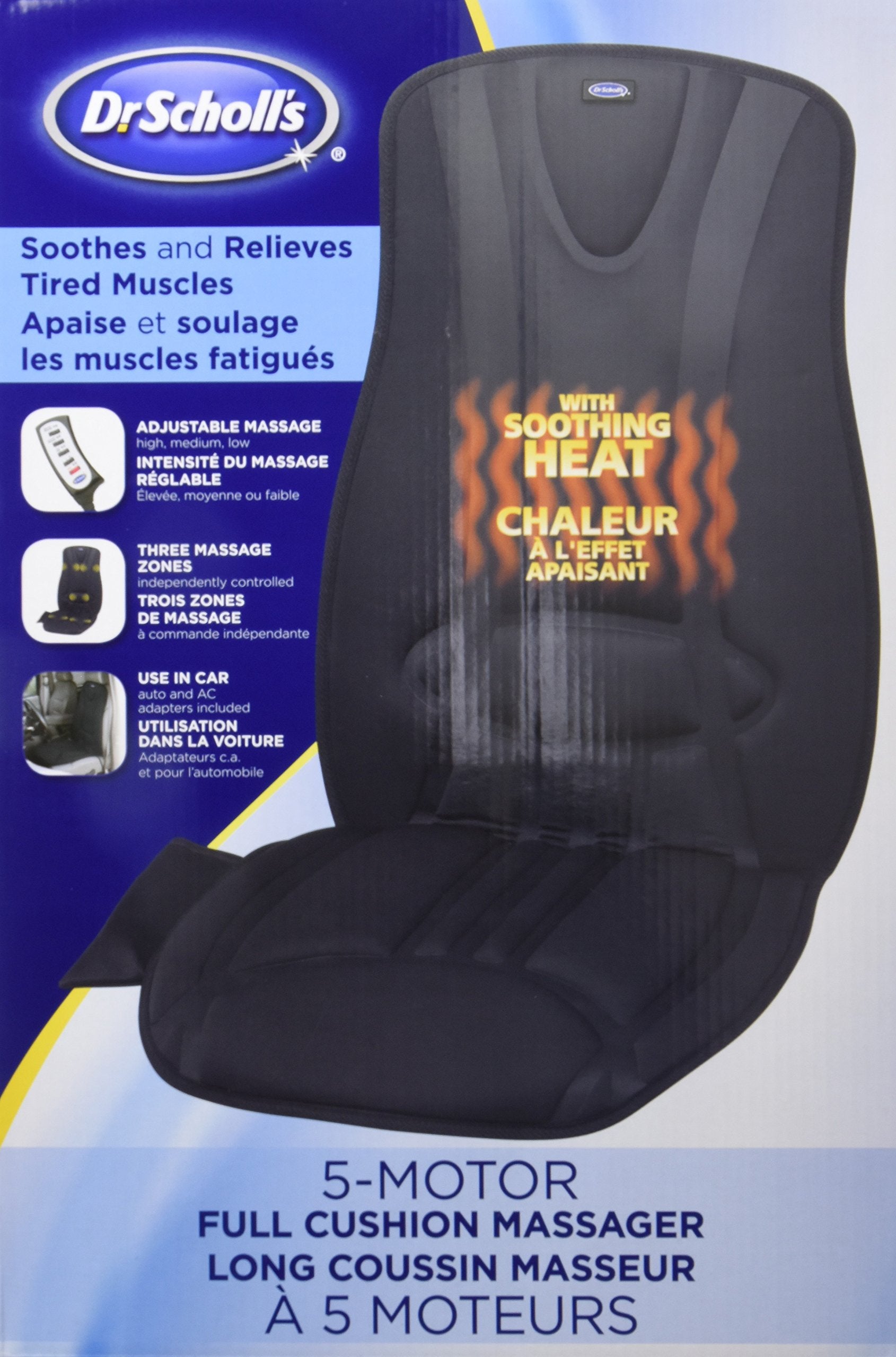 Dr Scholls Soothing 5 Motor Full Cushion Massager