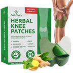SaluVera Warming Herbal Plaster Patches | Knee Patches | Heat Patches for Women & Men (48 Count)