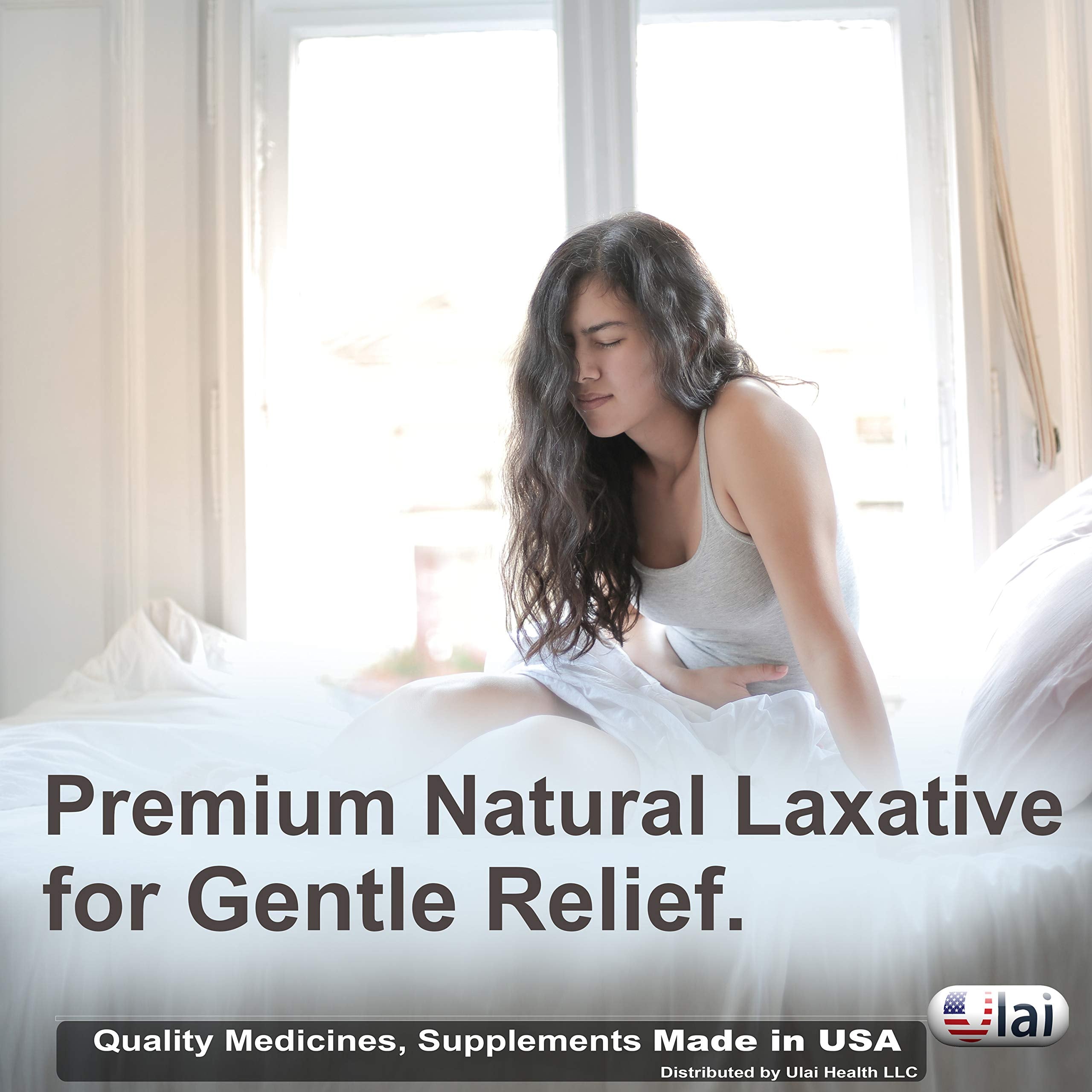 Senna Tablets 100 Ct. | Natural Vegetable Laxative [Made in USA] | Laxatives for Constipation, Colon Cleanser, Detox Cleanse, Co