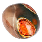 SUNYIK Ocean JasperPalm Stones Worry Pocket Stone, Polished Irregular Shaped Sphere Decortarion 1.5-2.5