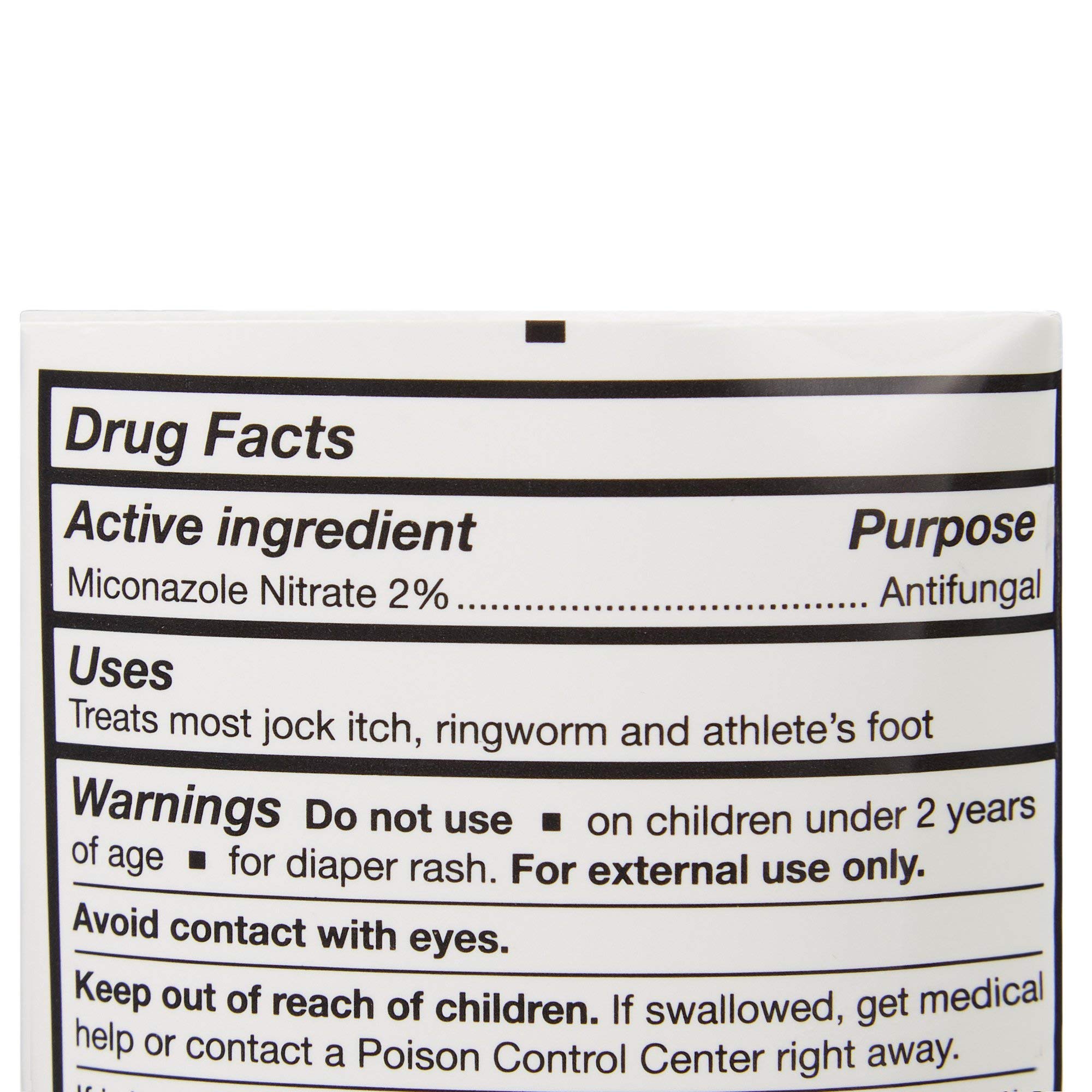 McKesson Antifungal Cream, 2% Miconazole Nitrate - Relieves Itching, Burning, Cracking from Jock Itch, Ringworm and Athlete Foot