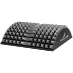 ProsourceFit Arched Back Stretching Spike Orthopedic Traction Device & Lower Lumbar Massage Support, Black