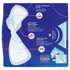 Always Infinity FlexFoam Pads for Women, Size 4, Overnight Absorbency, Unscented, 13 Count