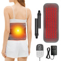 Red Light Therapy Heating Wrap Belt for Body, Lower Back, Legs, and Arms, Featuring 660 nm Red Light Therapy and 850 nm Near Inf