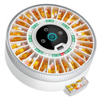 Windtrace Bluetooth Automatic Pill Dispenser for Elderly with Alarm, Smart Pill Dispenser with 31-Slot, Fingerprint& Mechanical 