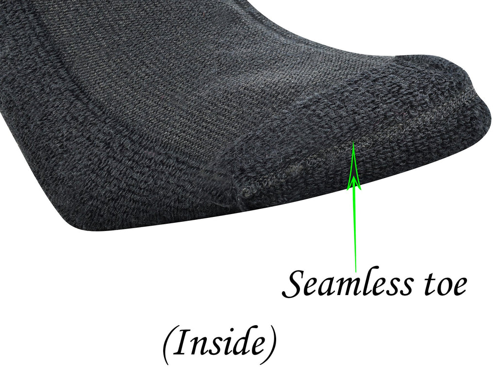 Yomandamor Women's 5 Pairs Non-binding Diabetic Ankle Dress/Casual Socks with Seamless Toe