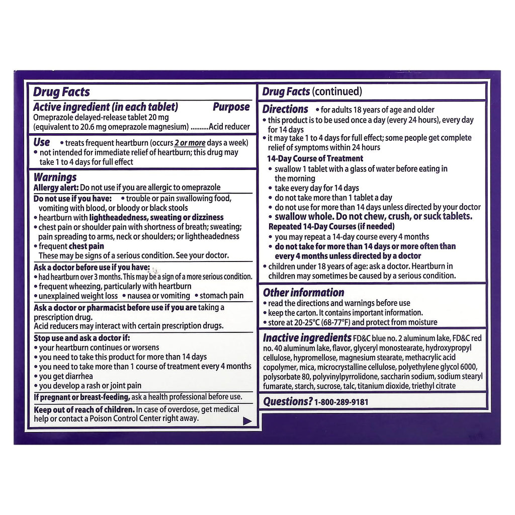 PRILOSEC WILDBERRY PILLS