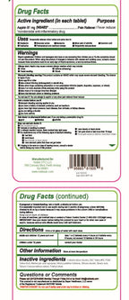 Pure Low Dose Baby Aspirin 81mg for Adults, 100 Count Enteric Coated Aspirin Tablets for Men and Women, Safe Relief for Symtoms