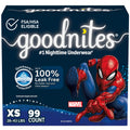 Goodnites Nighttime Bedwetting Underwear, Boys XS (28-43 lb.), 99 Ct (3 Packs of 33), Packaging May Vary