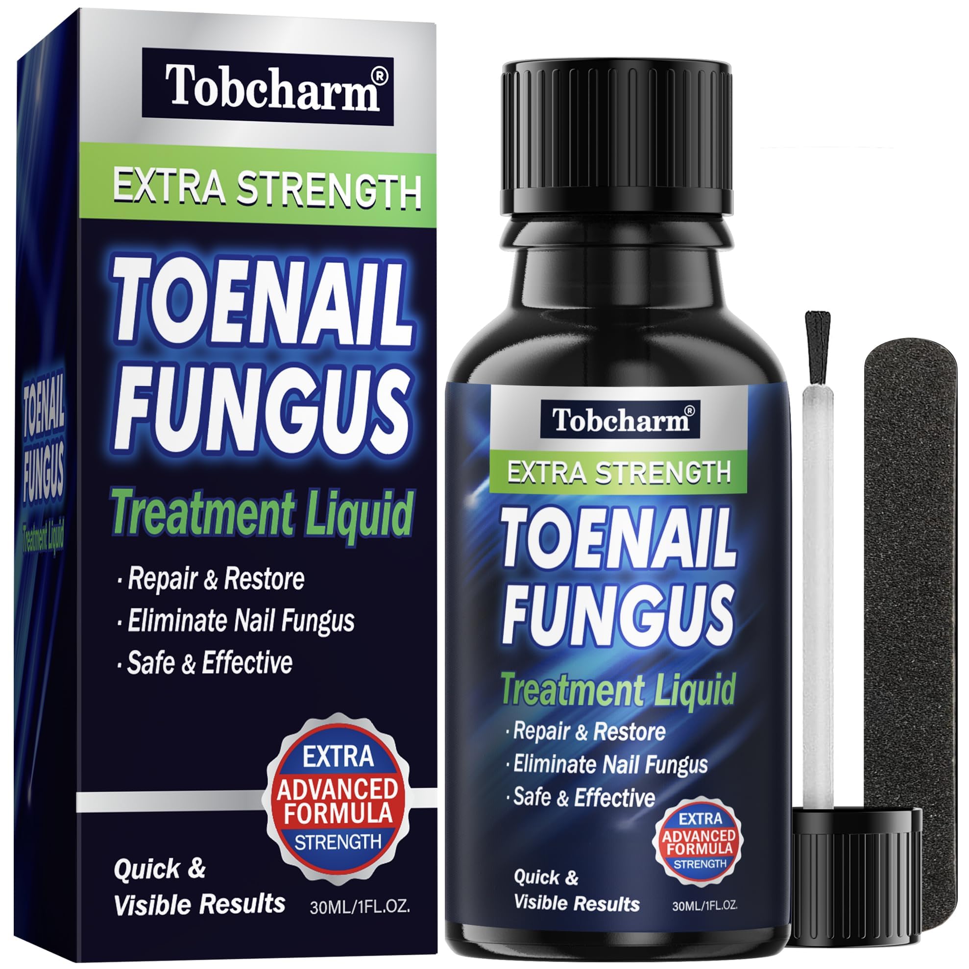 Tobcharm Toenail Fungus Treatment Extra Strength, Nail Fungus Treatment for Toenail, Fungus Nail Treatment, Nail Fungus Treatmen