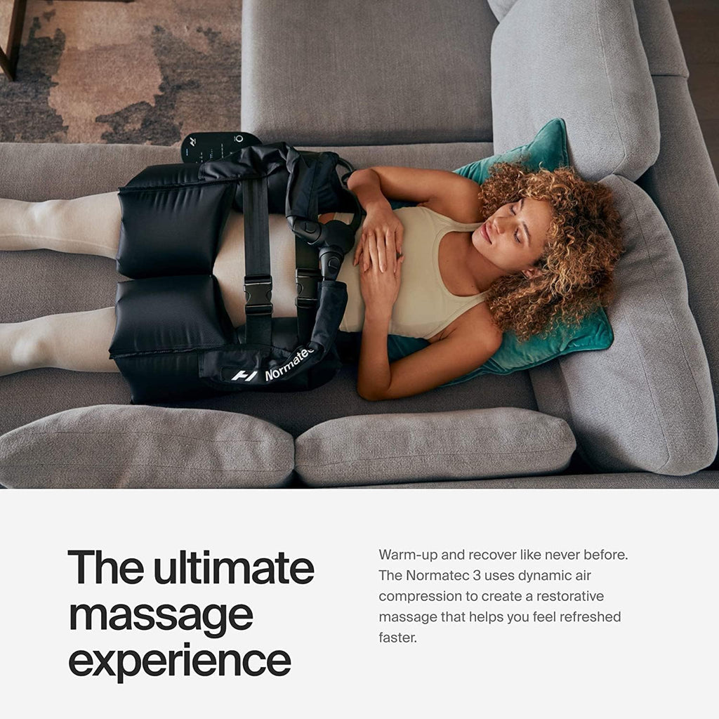 Hyperice Normatec 3 - Recovery System with Patented Dynamic Compression Massage Technology (Normatec 3 Full Body (Standard Legs