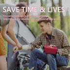 First Aid Kit, Upgrade Trauma First Aid Kit with Labelled Compartments -Emergency Medical Kits with Molle System First Aid Kits