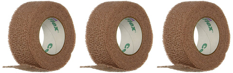 Andover Healthcare 3100TN-030 Coflex Bandage, Latex, No Hand Tear, 1'' x 5 yd. Size, Tan (Pack of 30)