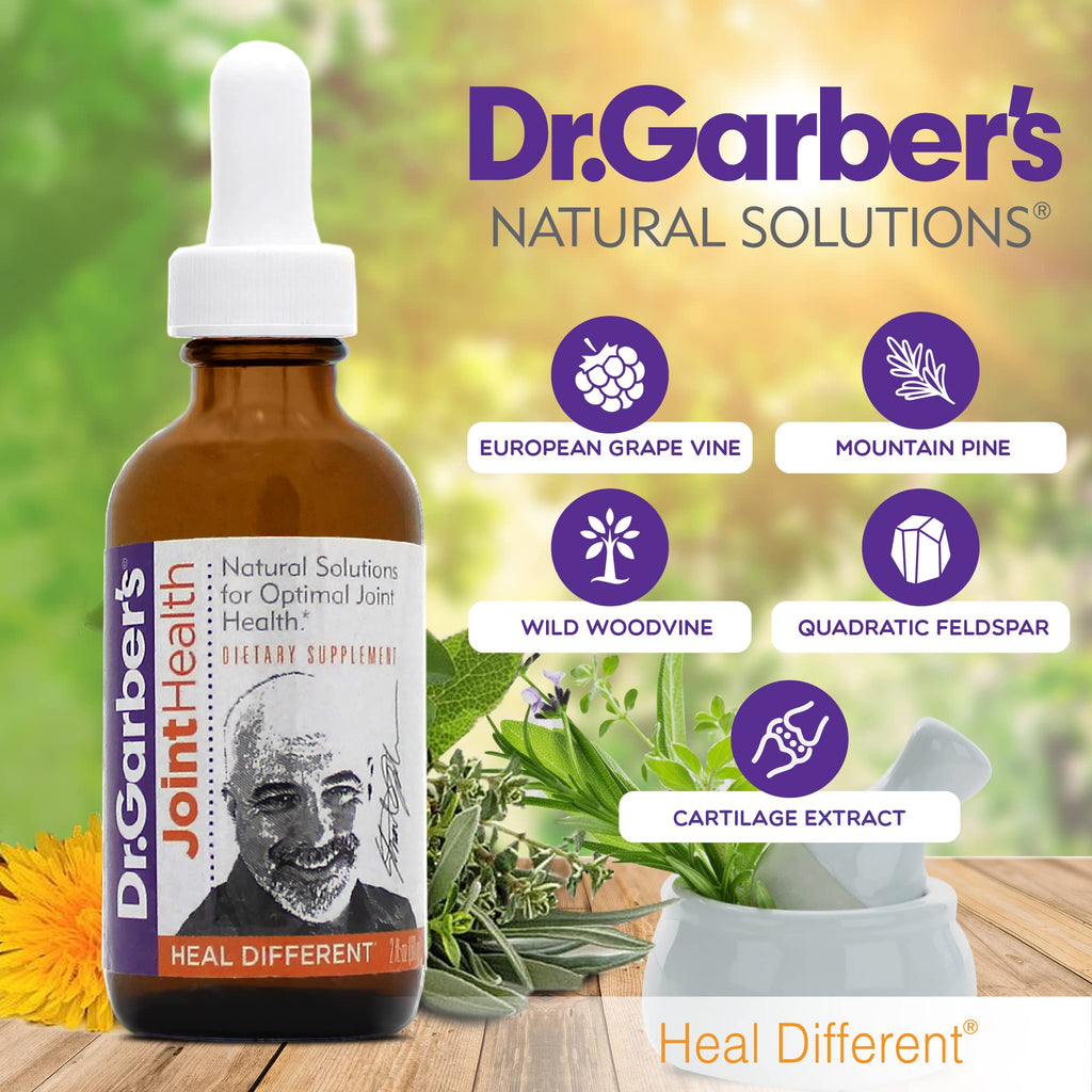 Dr. Garbers Natural Solutions Joint Health Oral Drops - Gemmotherapy Liquid Supplement for Healthy Joint Support & Function, Jo