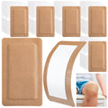 Geiserailie 30 Pcs Flexible Extra Large Adhesive Bandages 5 x 3 Sterile Fabric Adhesive Bandages with Non Stick Pad, Latex Free 