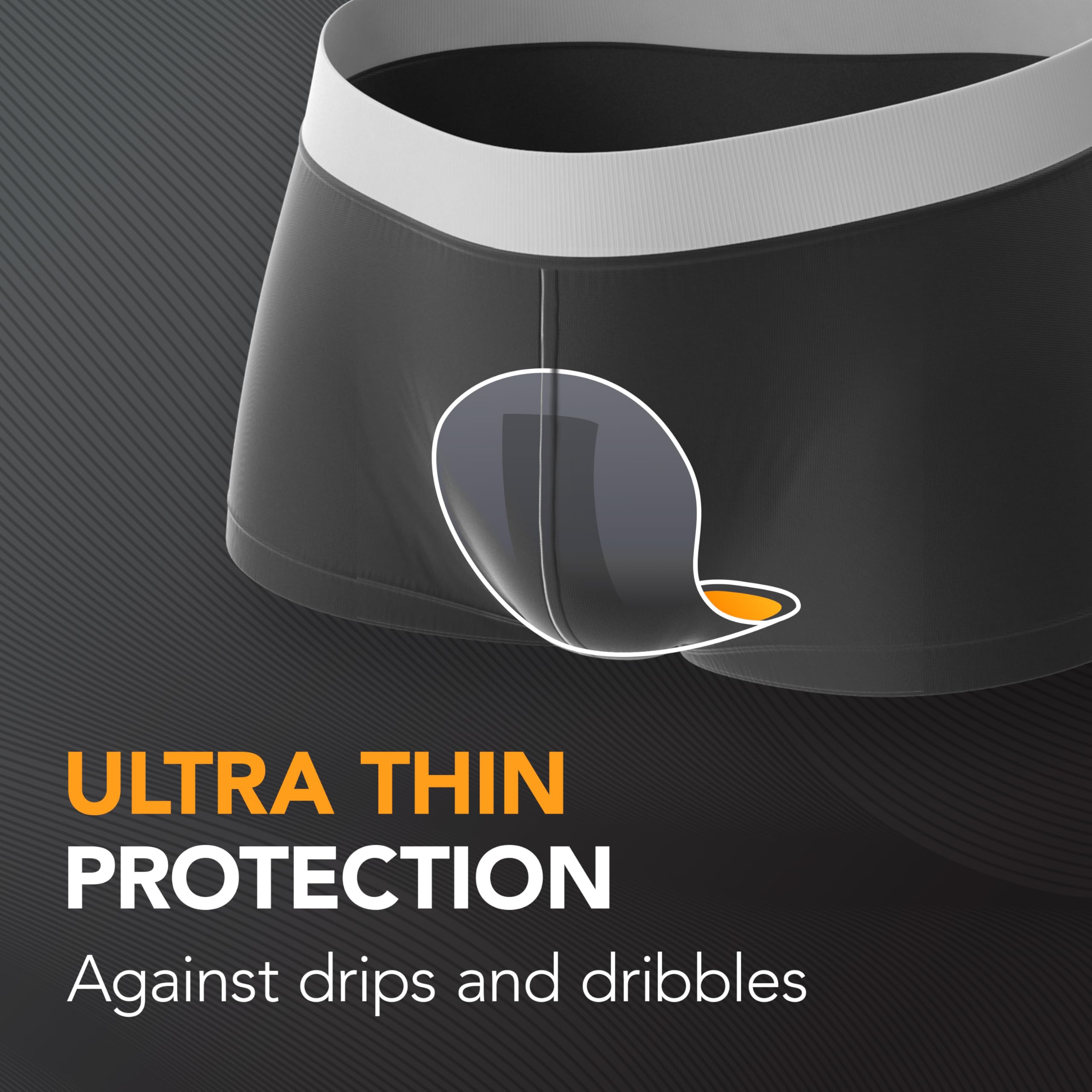 Depend Shields Incontinence Pads for Men, Light Absorbency, 180 Count, Packaging May Vary