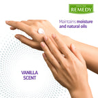 Medline Remedy Clinical Skin Cream, Vanilla Scent (4 fl oz), Moisturizing Face and Body Cream for All Ages, Paraben & Sulfate Fr