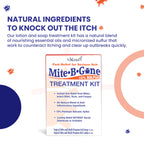 Mite Treatment Lotion & Soap by Mite-B-Gone |Natural Relief for Acne, Bug Bites, Skin Redness & Itching, Discomfort & Rosacea |