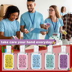 Sacubee 120 Pcs Thank You Gifts for Coworker Mini Hand Sanitize Gel Bulk Scent Hand Sanitizer Travel Size Inspirational Apprecia