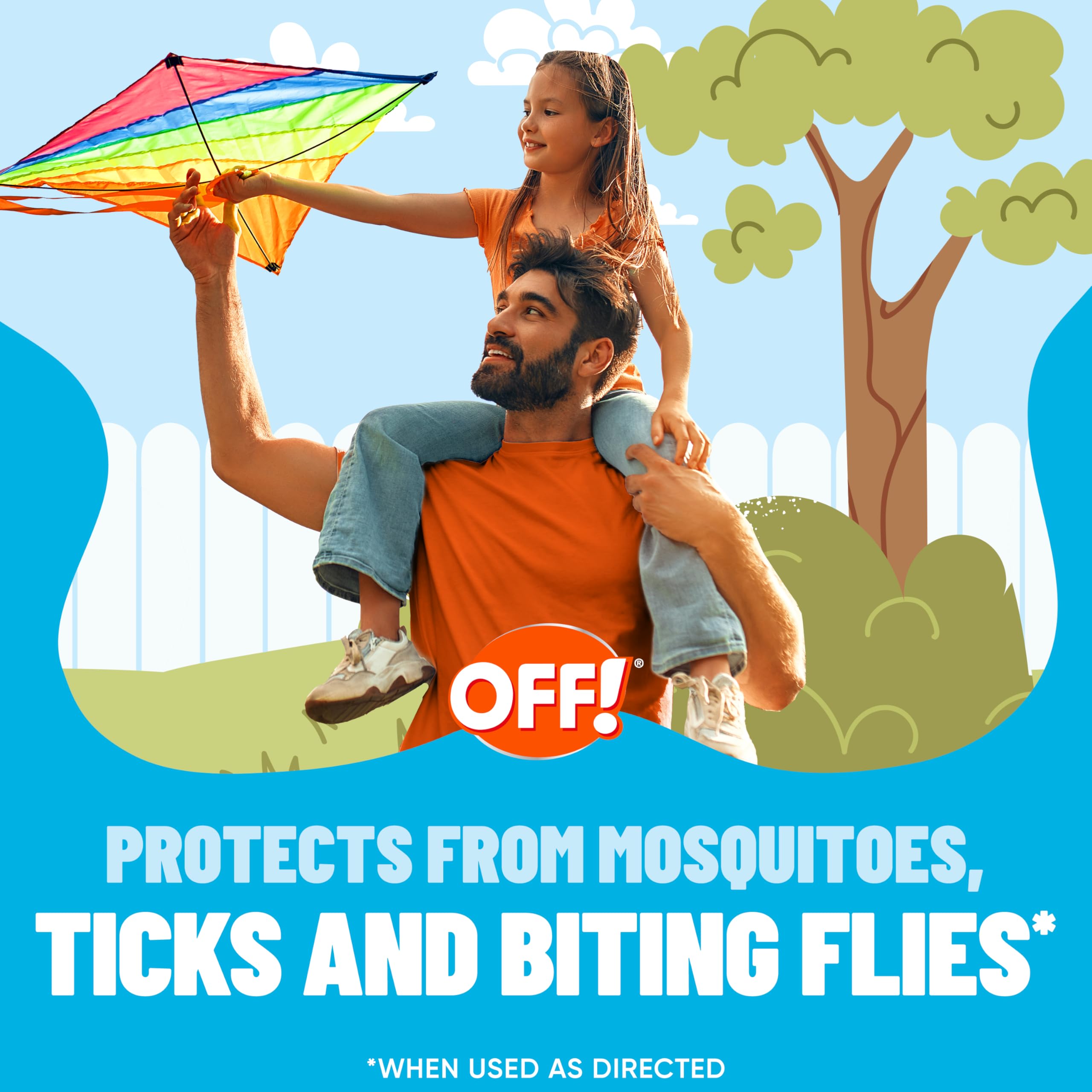 OFF! Insect Repellent Aerosol for Adults & Kids, Fragrance-Free Bug Spray for Everyday Protection from Mosquitoes, 5 oz