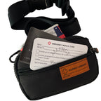 Allergy Apparel Auvi-Q Carrying Case | Insulated Medical Bag for Kids & Adults | Holds 2 Auvi-Q, Neffy Nasal Spray, Inhaler, or 
