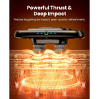 BOB AND BRAD A1 4-Head Massage Gun Deep Tissue, FSA HSA Eligible, 4 Intensity, Replaceable Massager Heads and Plate, Electric Pe